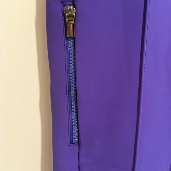 Athleta NWT Sizes 10 & 4 Amazing Pretty Purple Women's Skinny Sport Pants (0561) - Picture 11 of 14